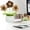 Coffee, variant on Hand Woven Puff Eclair Flower, Faux Flowers for Vase, Artificial Flowers, Home Knitted Artificial Flower, Knitted Artificial Flowers Hand Woven Crochet Bouquet, Realistic Spring Flower 1Pcs