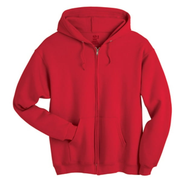 Fruit of the Loom - Fruit Of The Loom Supercotton Adult Full-Zip Hooded ...