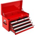 thumbnail image 2 of Global Industrial 25-15/16"" x 12-1/16"" x 14-3/4"" 6 Drawer Red Tool Chest, 2 of 7