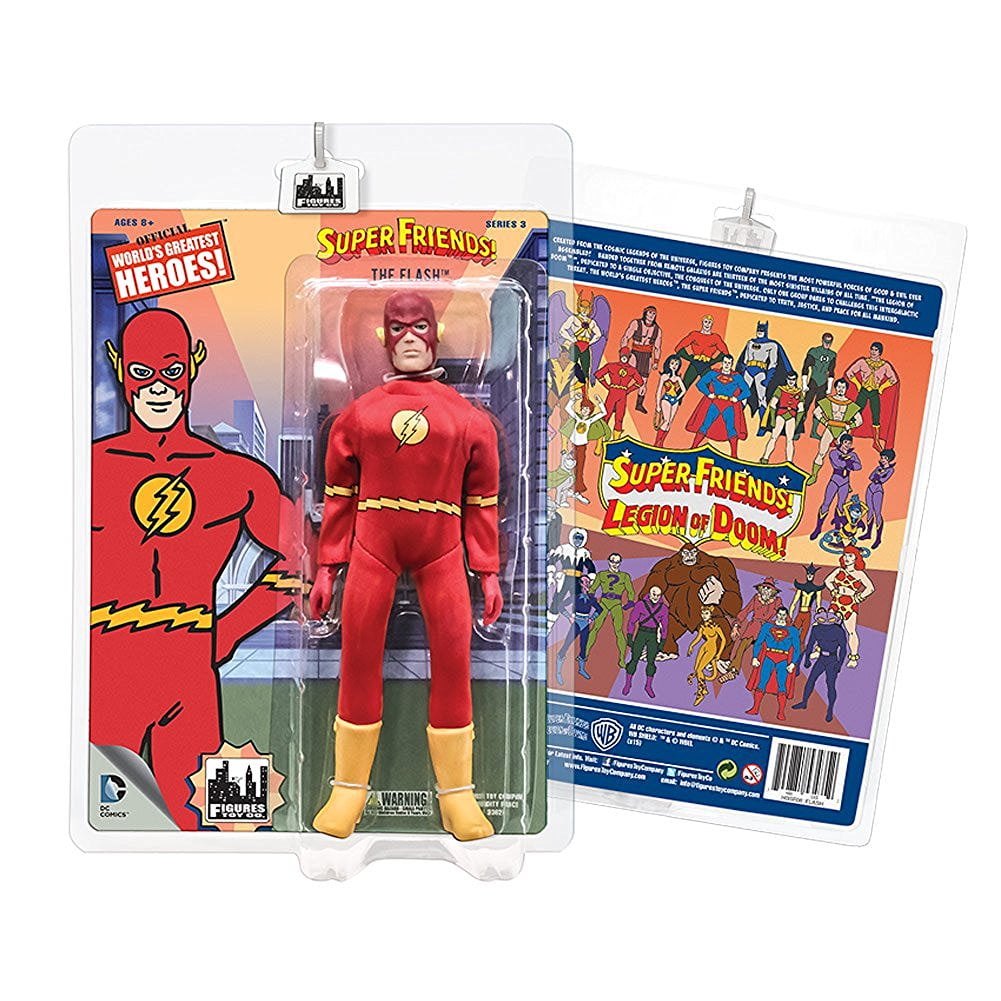 Action Figures DC Superfriends Series 3 Flash 8" DCSF302