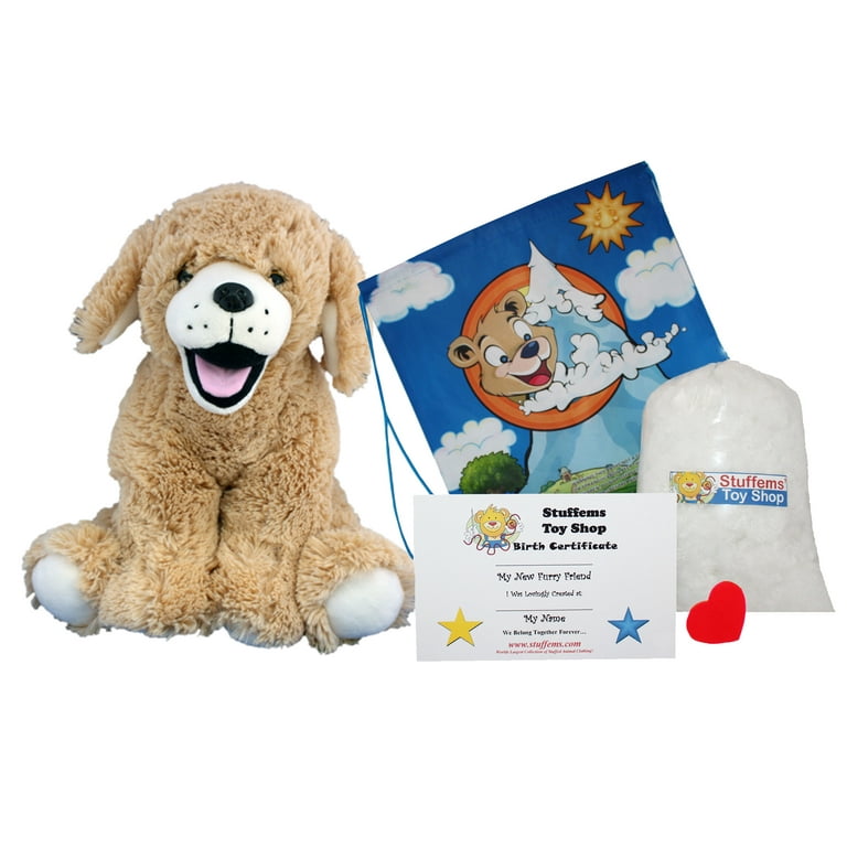 Make Your Own Stuffed Animal 16 Goldie The Lab/Retriever - No