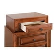 thumbnail image 5 of Glory Furniture LaVita 3 Drawer Nightstand in Oak, 5 of 8