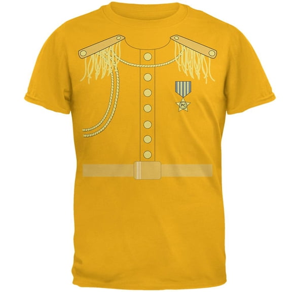 Halloween Prince Charming Mens T Shirt Gold SM