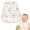 D_B, variant on Mess Proof Baby Bibs for Eating, Waterproof Toddler Bibs for 2-4 Years, Soft Machine Washable Sleeveless Baby Smock Bib, Reusable Weaning Apron for Feeding Bib with Food Catcher, Coffee