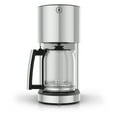 Russell Hobbs Glass Series 8Cup Coffeemaker, Silver, CM8100GYR
