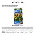 thumbnail image 4 of Sikiie Landscape With Sunflowers Basketball Jersey Reversible Men's Mesh Athletic Sports Shirts Training Practice S-4XLX-Large, 4 of 6