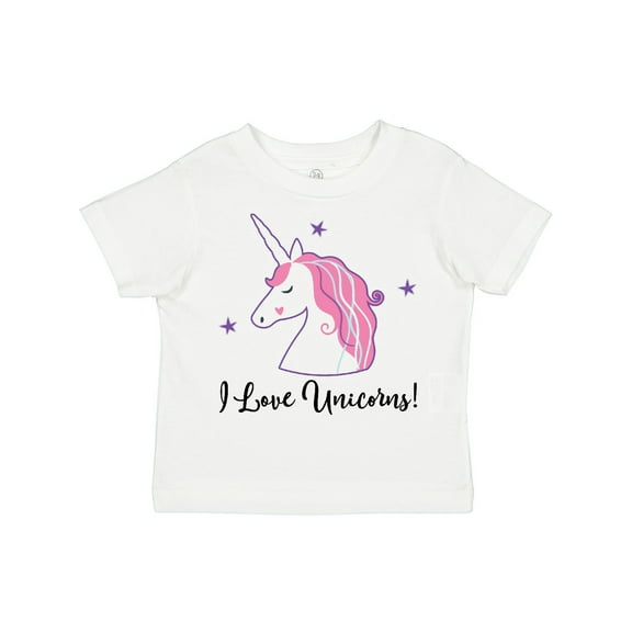 Inktastic Unicorn Girls Cute Fantasy Girls Toddler T-Shirt