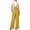 Yellow, variant on Women's Sleeveless Jumpsuit with Tie Waist - Wide Leg Romper for Spring/Summer Casual & Layered Looks