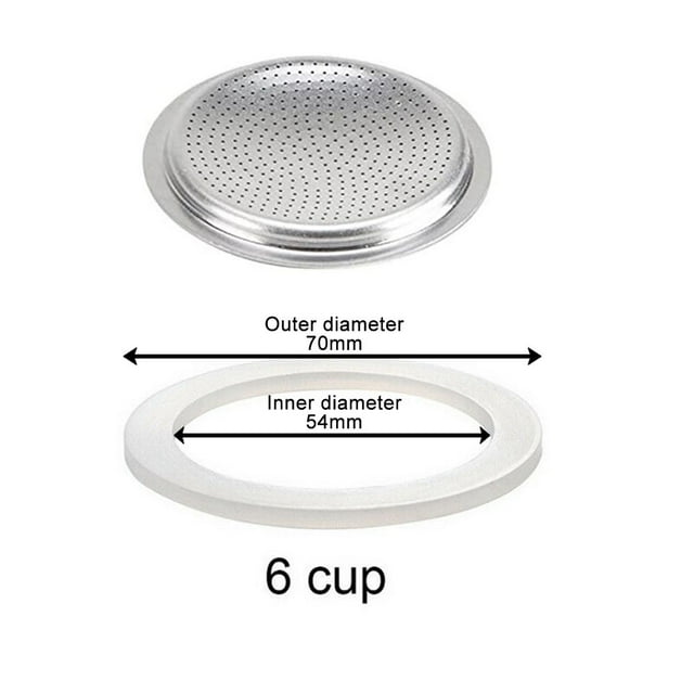 Joint de Remplacement pour Cafetière Espresso Moka Pot en Silicone
