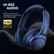 Soundcore Anker Life Q20 Noise Cancelling Headphones, over-ear Bluetooth, 60H Playtime, Hi-Res Audio, Deep Bass, Memory Foam (Travel/Office)