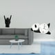 thumbnail image 2 of Escultura de panda de roca con gesto de mano, estatua creativa de , reloj de pared moderno y bonito, práctico y resistente, decoración para aparta, 2 of 8