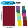 thumbnail image 3 of Horplkj Memo Book, Spiral Notebook, 3x5 Inch Top Wirebound Pocket Notepad, College Ruled 100 Page Portable Mini Notebook for Office Home, 3 of 5