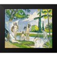 thumbnail image 2 of Cezanne, Paul 23x20 Black Modern Framed Museum Art Print Titled - Bathers, 2 of 5