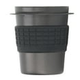 thumbnail image 1 of 58mm Dosing Cup, Coffee Dosing Cup 120ml Frosted  With Silicone Ring For Coffee Machines Black, 1 of 8