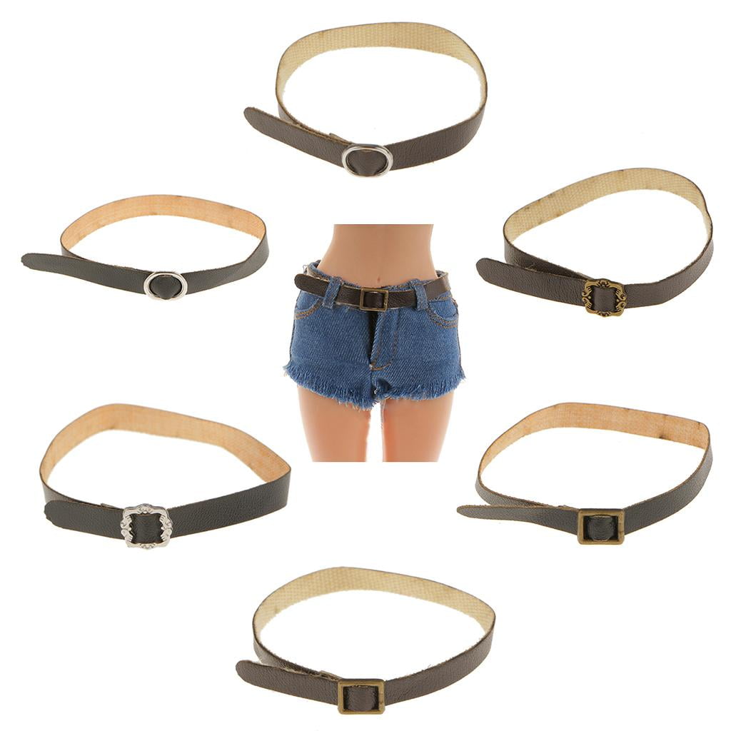 1/6 Scale Female Brown PU Waist Belt FOR Phicen Hot Toys DID CY 12" Figures 