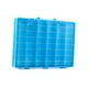 thumbnail image 3 of Caja de almacenamiento de juguetes, joyero, 48 rejillas con tapa, organizador de juguetes apilable, caja contenedor para juguetes de bloques de Azul, 3 of 9