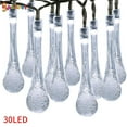 thumbnail image 2 of Spencer 19.7ft 30 LED Solar Powered String Lights Outdoor Waterproof Fairy Bulb String Lights for Christmas Garden Patio Yard Landscape Lamp Party, 2 of 9