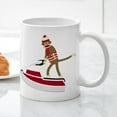 thumbnail image 3 of CafePress - Sock Monkey Jet Ski Coffee Mug - 11 oz Ceramic Mug - Novelty Coffee Tea Cup, 3 of 4