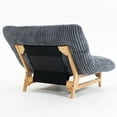 thumbnail image 6 of PORKISS Bean Bag Chair for Adults, Comfy Sofa Bean Bag Couch Lounge Soft Corduroy Material Furniture Gift High-Quality Lazy Sofa, Casual Single Sofa, Dark Grey, 6 of 8