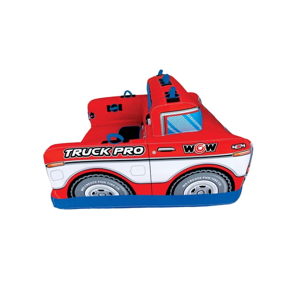 WOW SPORTS Pickup Truck Towable Tube for Boating, 1-3 Person