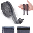 thumbnail image 2 of Solución resistente y sin costuras para telas de pantalones, vestidos, jeans y más: cinta termoadhesiva negra de 10 m para dobladillos de pantalones, 2 of 8