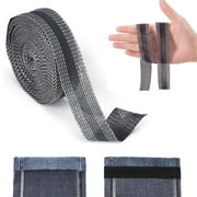 XUWSSF Hemming Tape for Trousers, 10M Hem Tape iron on for Trousers Pants Fabric Tape, Web Iron on Extra Strong No Sew Hemming Tape for Dress Trousers Clothes (Black)