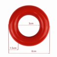 thumbnail image 3 of LEEYNEER Sporting Goods Golf Swing Weight Ring (2-Pack) | Red Golf Club Swing Trainer Rings - Weighted Golf Donut Accessory Good for Golf Practice  Training or Warm Up, 3 of 3
