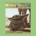 thumbnail image 2 of Girl's Star Wars: The Mandalorian The Child Scene  Graphic Tee Green Apple X Small, 2 of 4