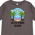 thumbnail image 4 of Inktastic Summer Vacation in South Padre Island Boys or Girls Long Sleeve Toddler T-Shirt, 4 of 5