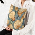 thumbnail image 6 of Shell Set of 2 Velvet Throw Pillow Covers Inserts for Bed Pillow, Decorative Pillows - 16x16 18x18 20x20 Inches with Unique Patterns for Various Occasions, 6 of 6