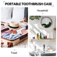 thumbnail image 6 of Clear 60 Plastic Toothbrush Covers Portable Travel Protector Cases, 6 of 6