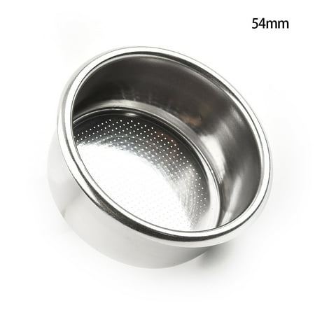 

Double 2 Cup Coffee Stainless Filter Basket For Breville 54mm Portafilter