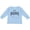 AE-Light Blue, variant on It's Home State of Nebraska Outline Distressed Text Boys or Girls Long Sleeve Toddler T-Shirt