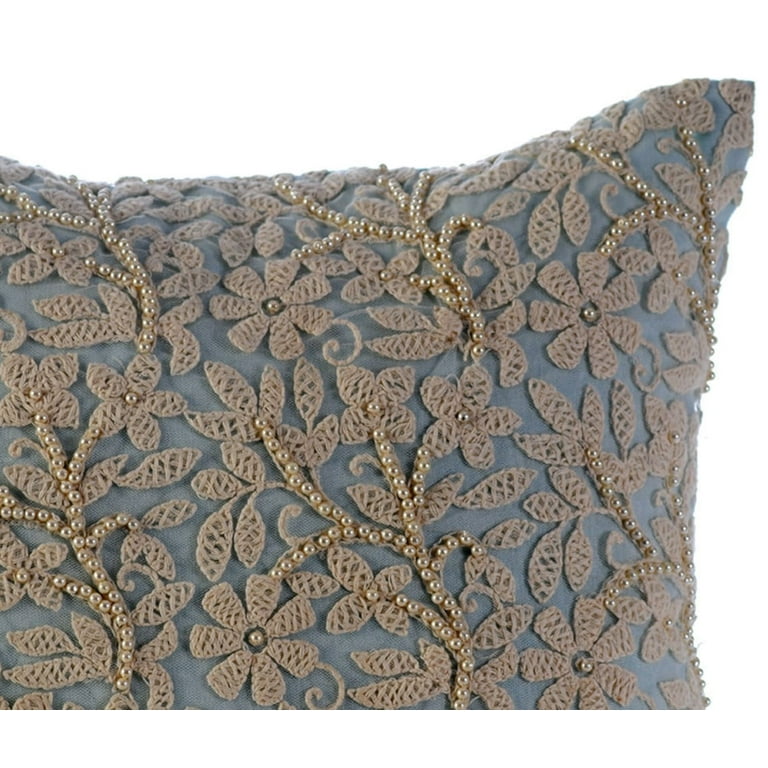 Euro Pillows Decorative Light Blue Euro Size Pillow Shams 26x26