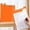 Orange OR 1 Pack, variant on AuroraX Waterproof Plastic File Folder A4 Document Organizer Pouch Clear Heavy Duty Zipper Closure Lightweight Portable Office Paper Holder Blue