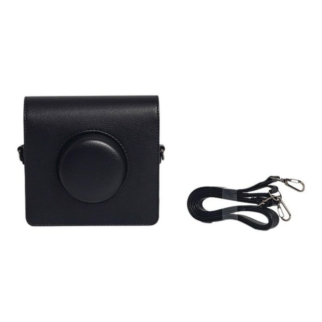 MUMQAQ Protective Case for Fujifilm Instax Wide Evo Camera,For Wide Evo Leather Retro Camera Bag,With Removable Adjustable Strap, Vintage Brown