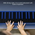 thumbnail image 4 of Melodica 32 Key Piano, Melodica Instrument Keyboard Harmonica Wind Musical Instrument with Portable Carrying Bag for Beginners Fun Music Gift[Blue], 4 of 9