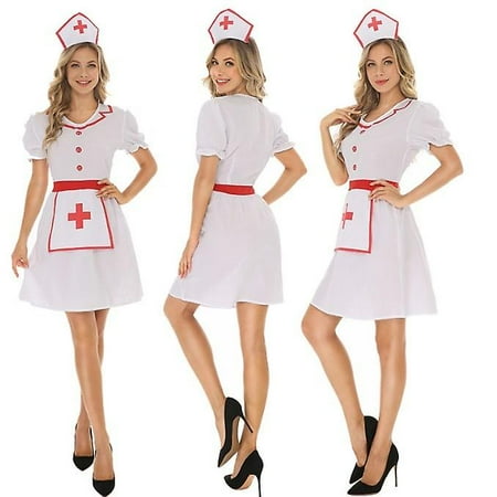 Sexy Nurse Cosplay Uniform Halloween CostumeMwhite2 | Walmart Canada