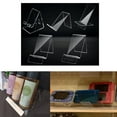 thumbnail image 3 of 10Pcs Acrylic Counter Display Stand Acrylic Mobile Phone Stand Lazy Stand Base, 3 of 5
