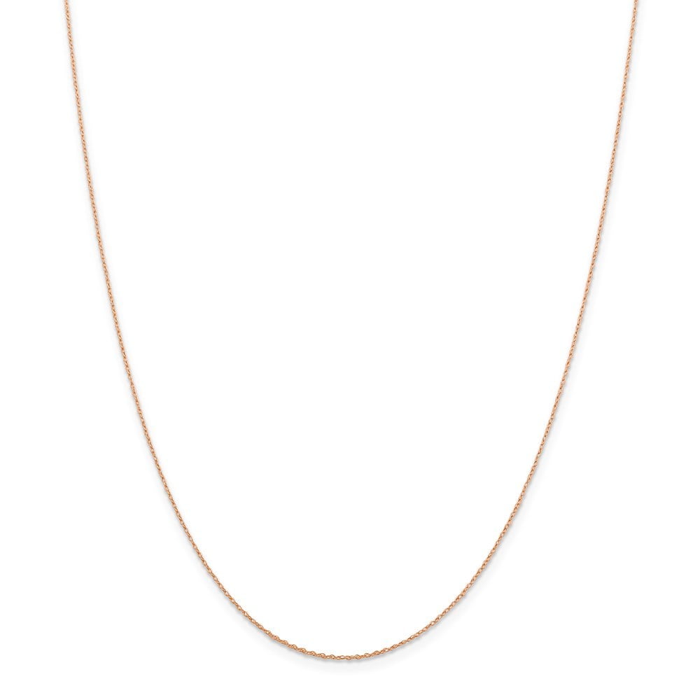 Rose Gold Color Jewelry Stainless Steel Rope Chain 5mm 22 Inch 