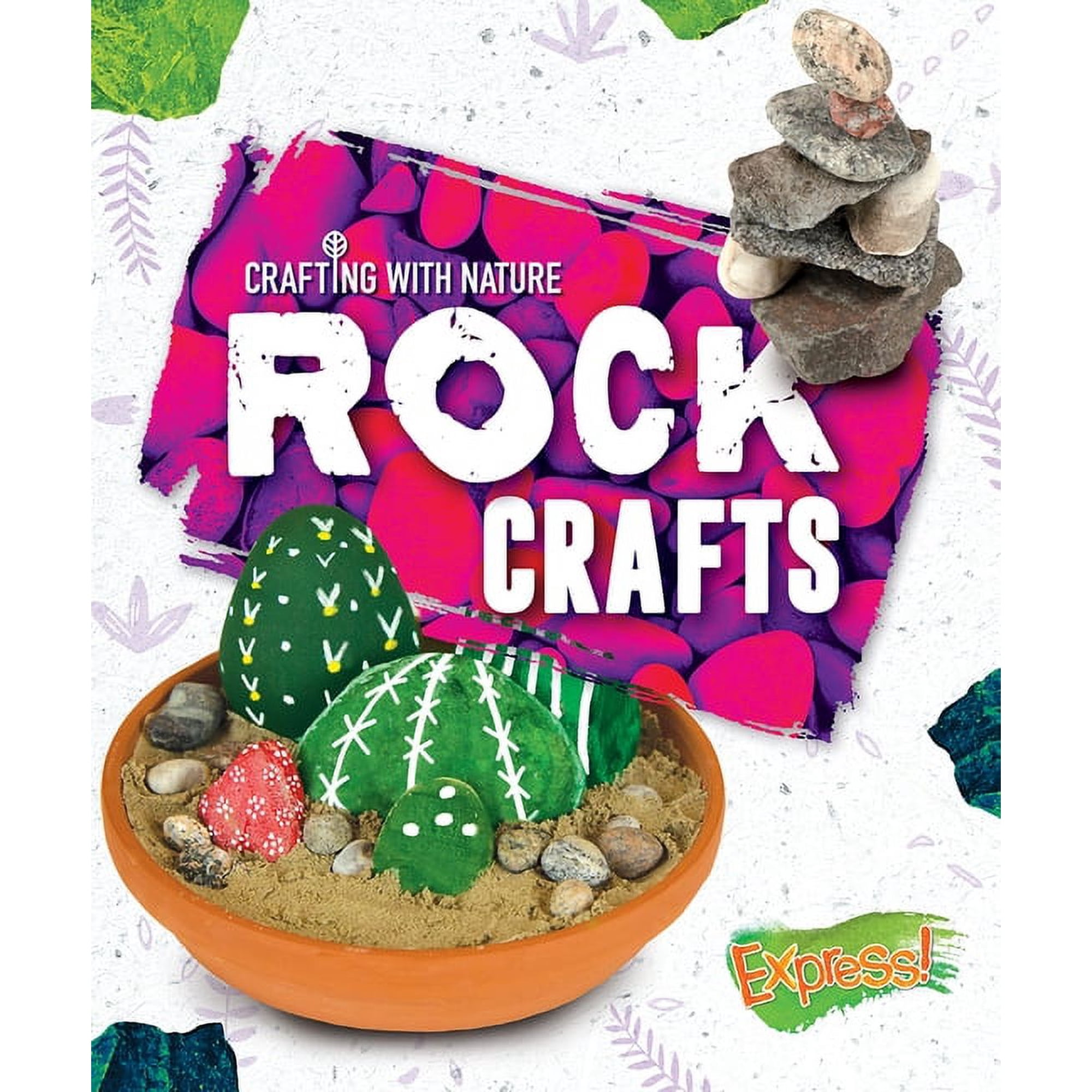 Crafting with Nature: Rock Crafts (Hardcover)