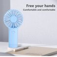 thumbnail image 4 of Ventilador de cuello portátil 2 velocidades Mini ventilador de escritorio de mano para deportes hogar escuela oficina, 4 of 4