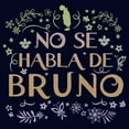 thumbnail image 2 of Men's Encanto No Se Habla De Bruno Tropical Floral Leaves Graphic Tee Navy Blue 2X Large, 2 of 5