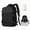 A-Black (with Air Pump)-Simple version, variant on Vacuum Backpack for Travel, Vacuum Seal Carry on Backpack with Vacuum Compression, Vacuum Travel Backpack with Pump for Women Men Airline Approved Air Backpack Vacpack for Work College Daypack Black