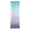 thumbnail image 1 of Giyblacko Blackout Curtains Gradient Color Tulle Door Window Curtain Drape Panel Sheer Scarf Valances 1PC, 1 of 9