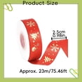 thumbnail image 3 of Clearance Under $1 Holiday Christmas Ribbon for Wreaths and Mantel Displays, Satin-Like Craft Ribbon, 3 of 7