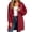 Red-1, variant on Zip Up Hoodie for Women Oversized Long Sleeve Sweatshirt Casual Fall Winter 2026 Track Jacket with Pocket