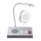 thumbnail image 3 of Sistema de altavoces de intercomunicación de doble vía para hablar a través de ventana de vidrio para estación, banco, hospital, enchufe estadounidense de 110 a 240 V, 3 of 11