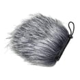 thumbnail image 1 of Mic Mic Deadcat Muff Muff Wind Screen Soft Fácil de usar Cubierta de micrófono de Windjammer de micrófono ligero profesional para uso en exteriores , 9 cm, 1 of 8