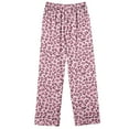 thumbnail image 5 of Charella Pajamas for Women Button Front Shirt and Pants Loungewear Set Pink,8, 5 of 6